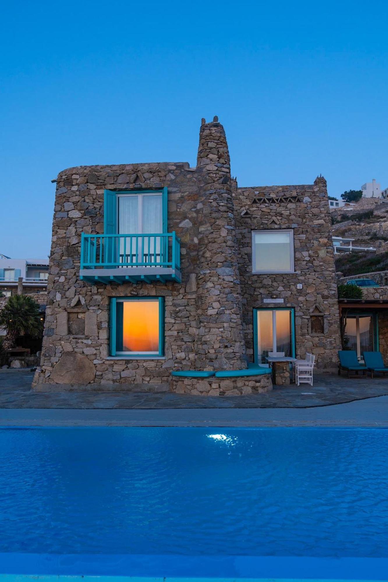 Villa Casa De Blue Mykonos Town Eksteriør bilde